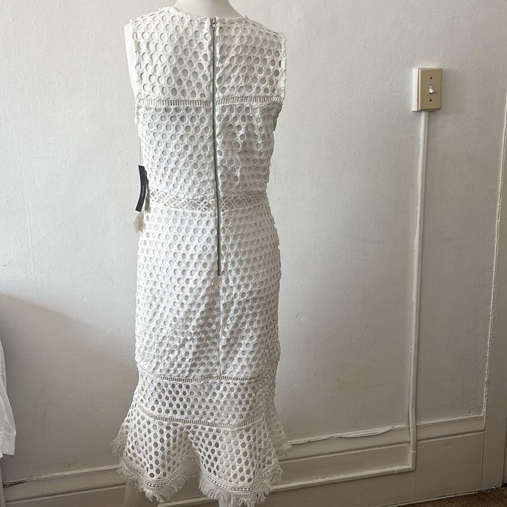 NWT Lulu's Dawn Of Luv Perfection White Lace Dress - Picture 2 of 13